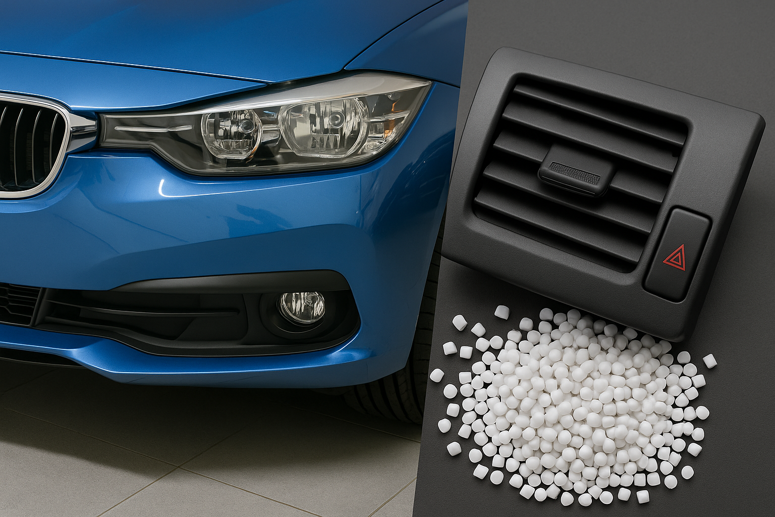 Read more about the article Otomotiv Sektöründe Plastik Granüllerin Rolü ve Önemi