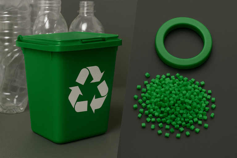 Read more about the article Geri Dönüşüm ve Sürdürülebilirlikte Plastik Granüllerin Katkısı
