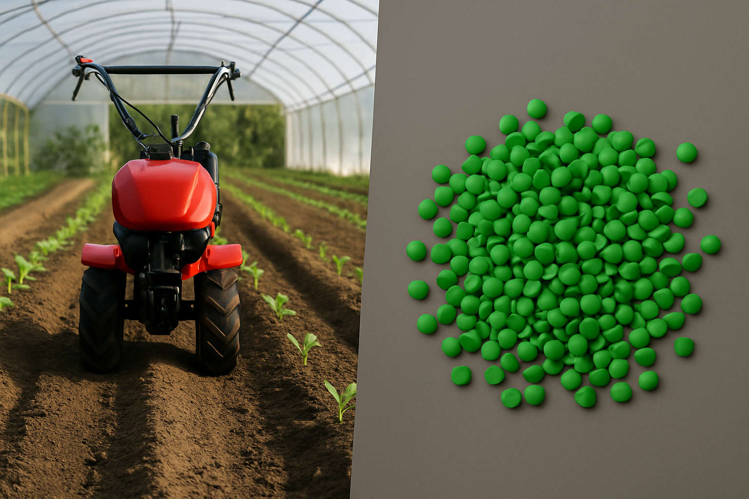 Read more about the article Tarım ve Seracılıkta Plastik Granül