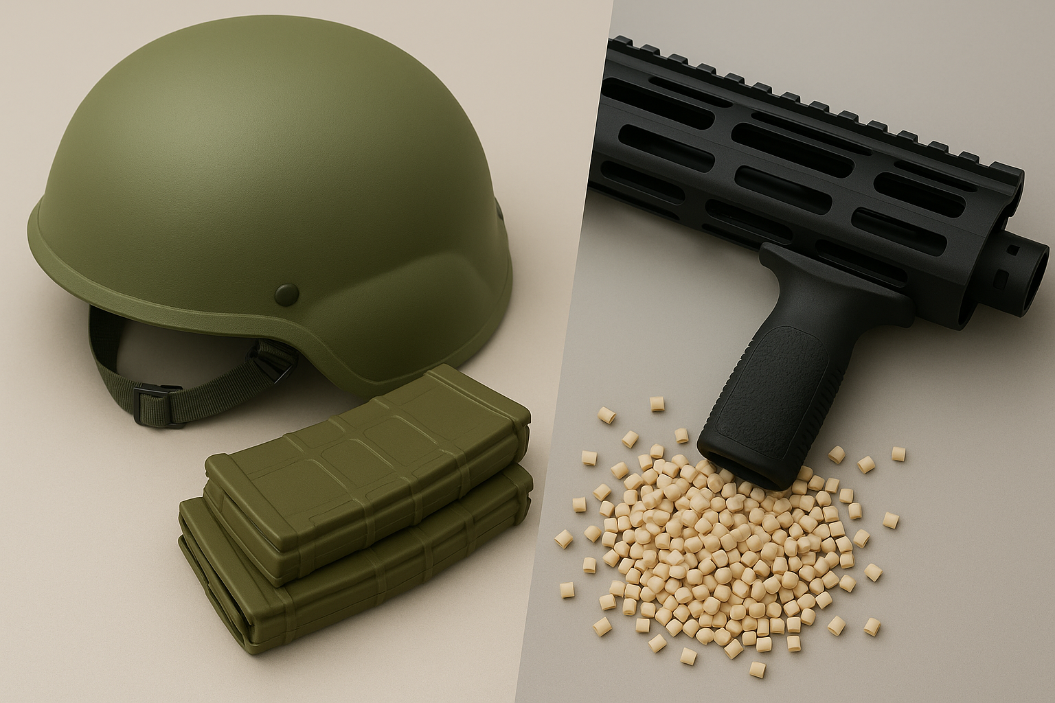 Read more about the article Savunma Sanayinde Plastik Granül